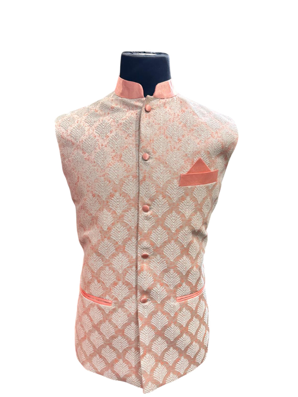 Designer Waistcoat with Topi Set 44-46